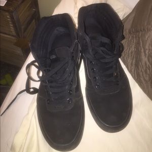 Used Black hightop Vans
